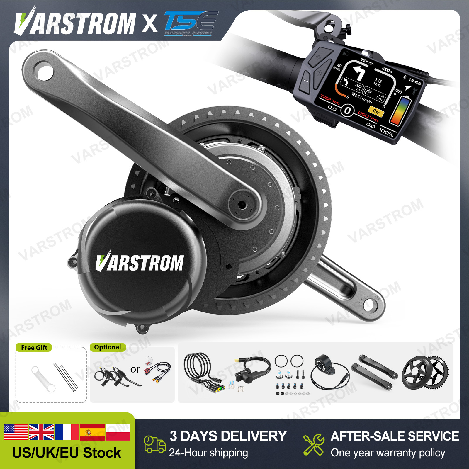 Tongsheng Tsdz2B Mid Drive Motor - [Consegna in 3 giorni] Tongsheng Mid