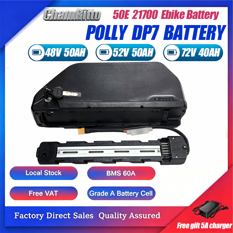 Electric Bicycle Battery 72V 30Ah - Batteria per E-Bike 36V 48V 52V
