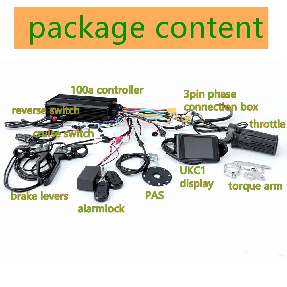 NBpower 72V 5000W 70-90km/h Ki - 72V 5000W Hub Motor Kit recensione e prezzo