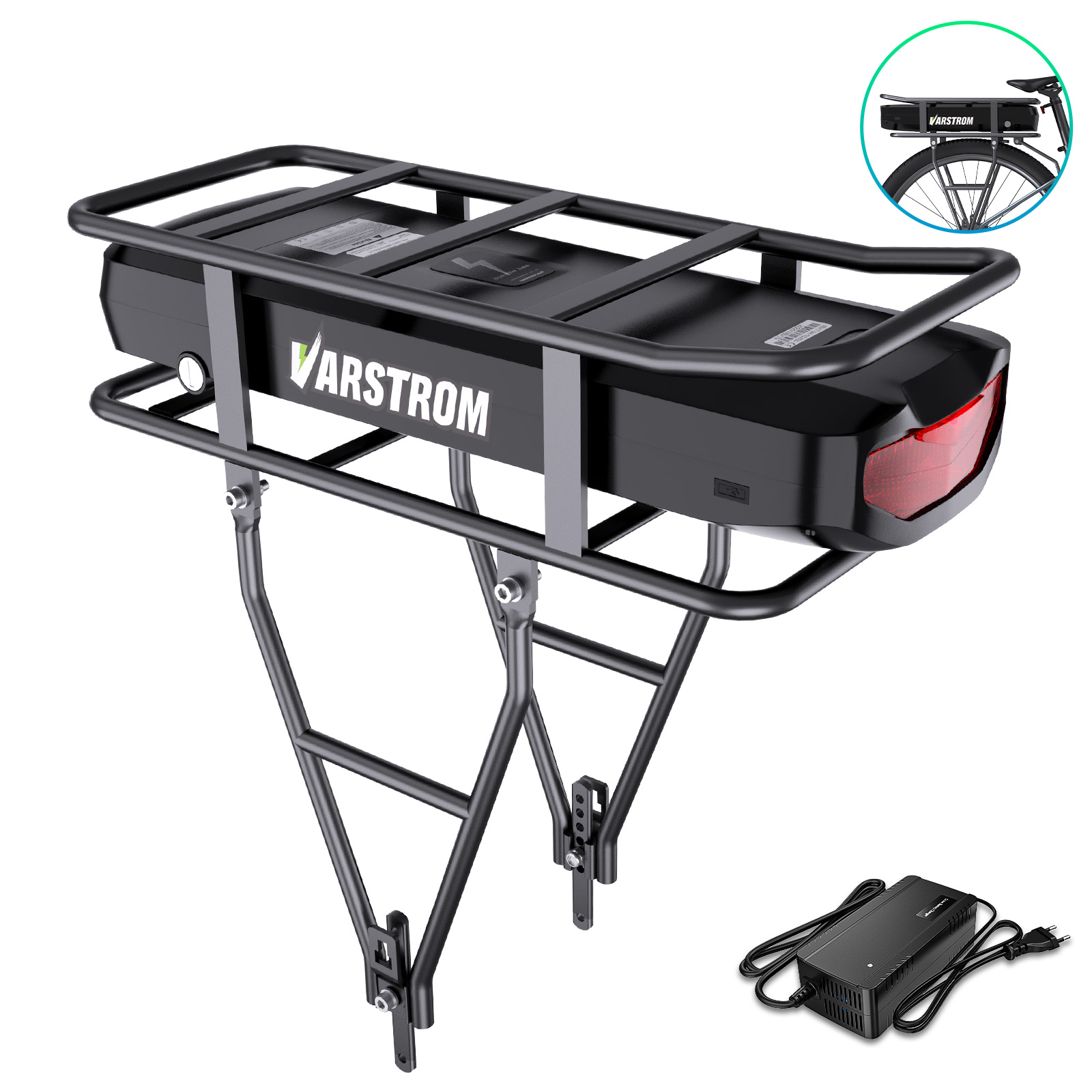 Batteria per portabiciclette e - Ebike Battery 48V 20Ah Hailong recensione e prezzo