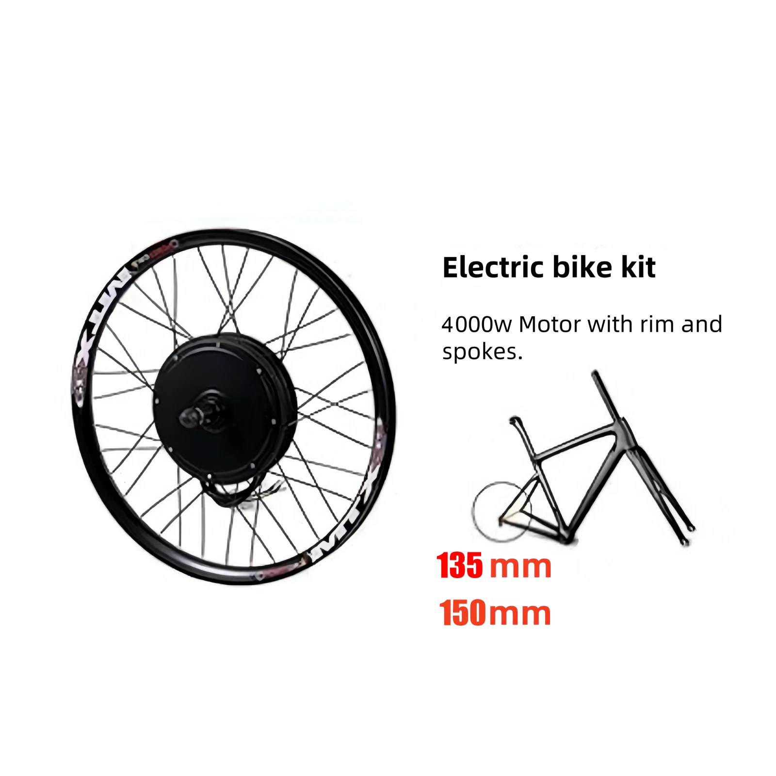 Ruota Posteriore per Bici Elet - 72V 5000W Hub Motor Kit recensione e prezzo