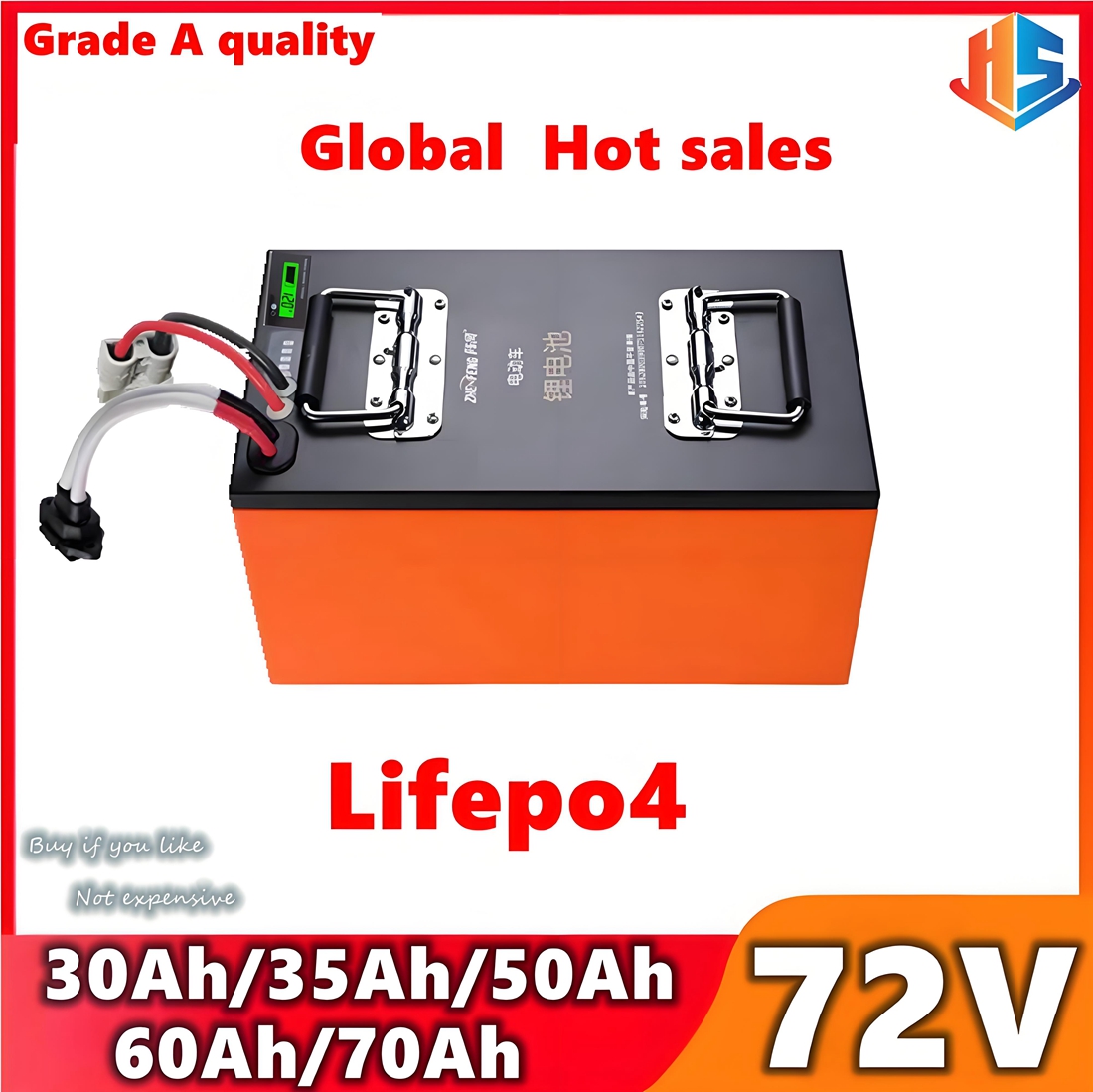 Batteria Lifepo4 72V 50Ah 60AH - Electric Bicycle Battery 72V 30Ah recensione e prezzo