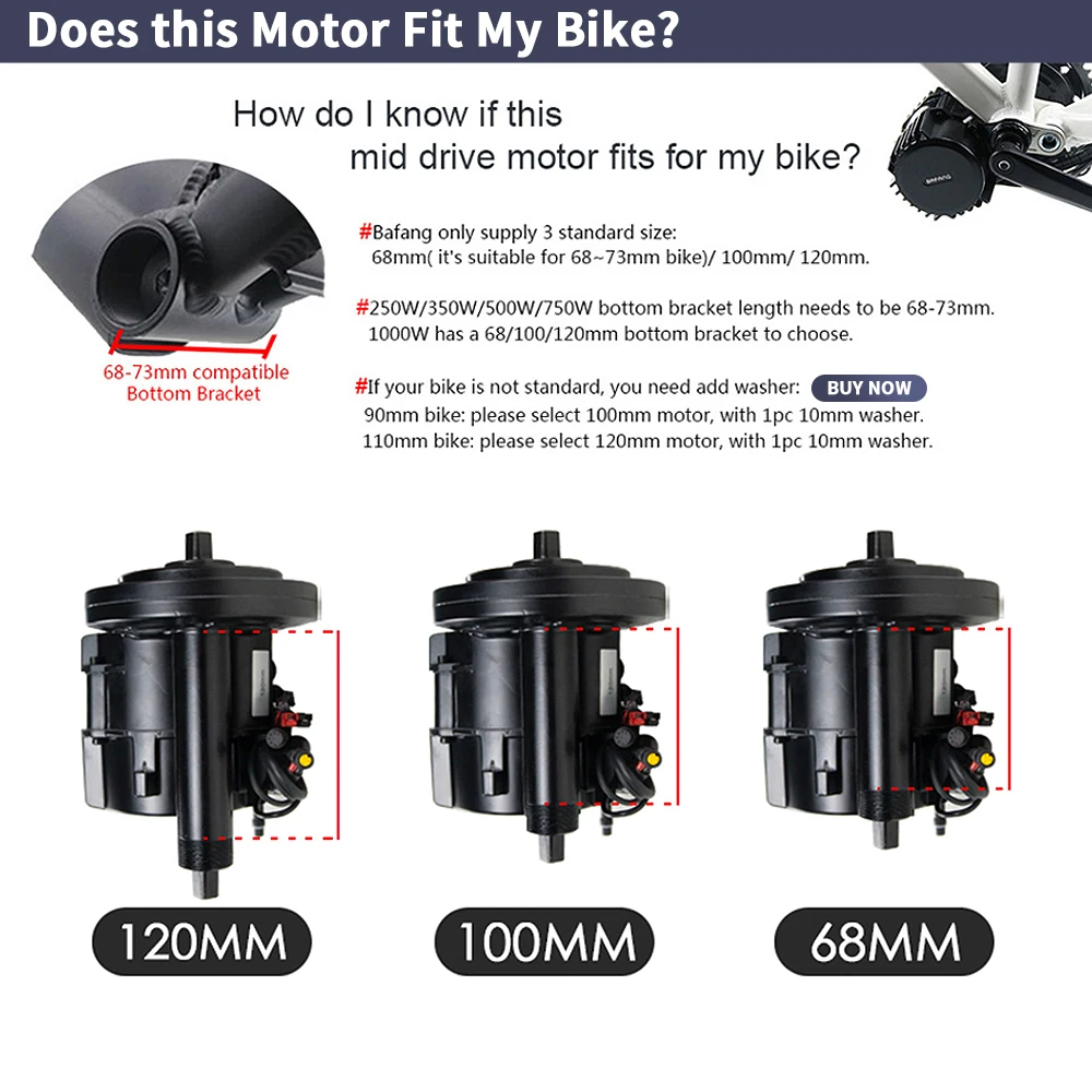 Bafang BBSHD 1000W 52V 48V 68m - Mid Drive Motor Kit 52V 1000W recensione e prezzo