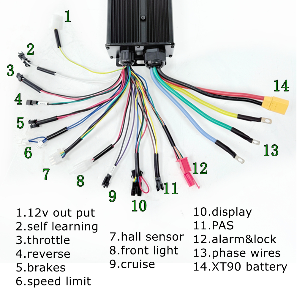 Kit di conversione per bici el - Ebike Conversion Kit 72V 3000W recensione e prezzo