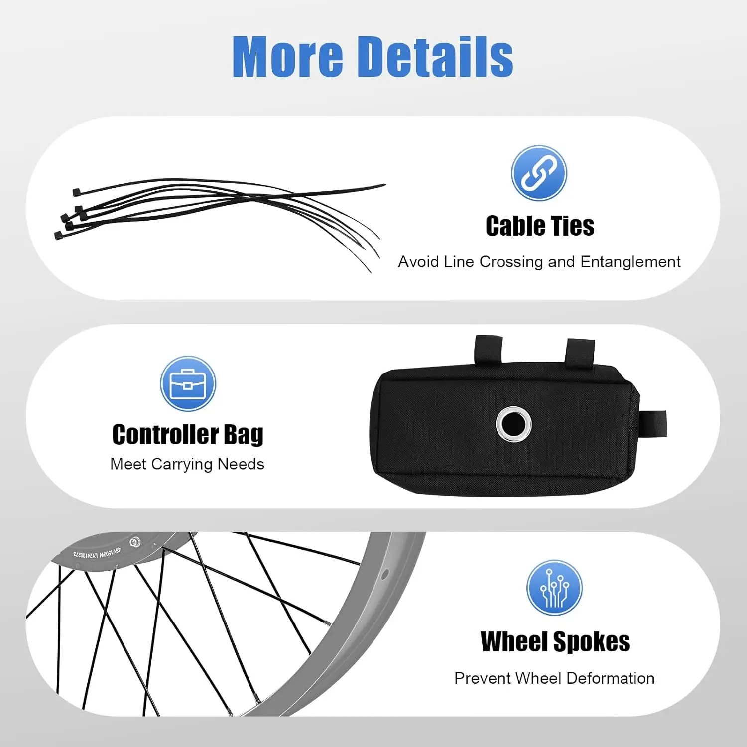 48V 1500W Kit di conversione b - 72V 5000W Hub Motor Kit recensione e prezzo